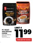 PC® ROAST AND GROUND COFFEE SELECTED VARIETIES