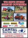 Capital Tractor has EVERY SEASON COVERED!